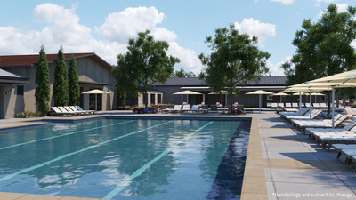 Valor Clubhouse Pool. Kuna, ID New Homes