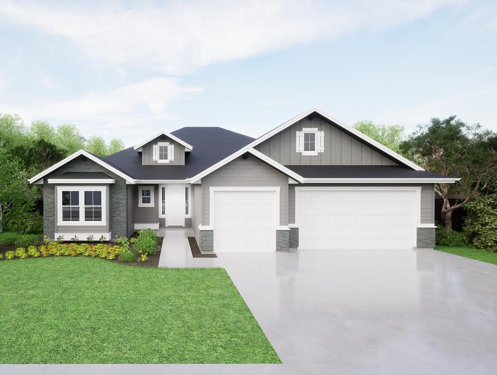 B - Craftsman. New Home in Eagle, ID