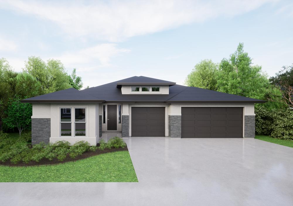 A - Contemporary. 3br New Home in Nampa, ID
