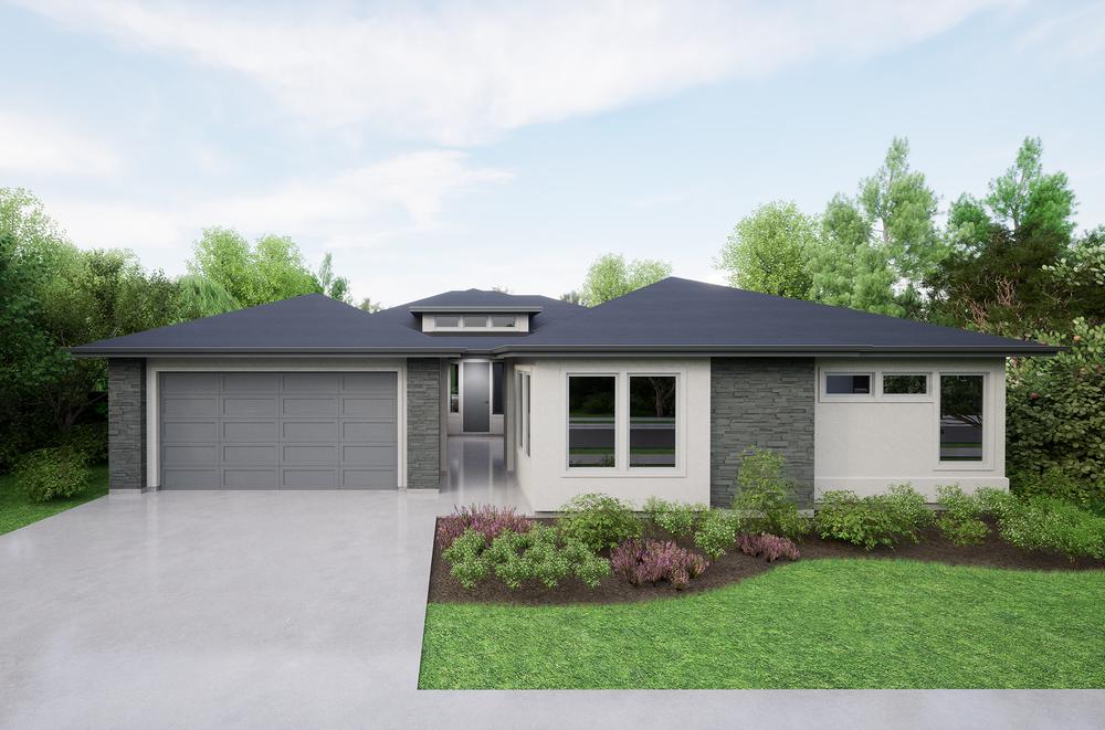 A - Contemporary. New Home in Kuna, ID
