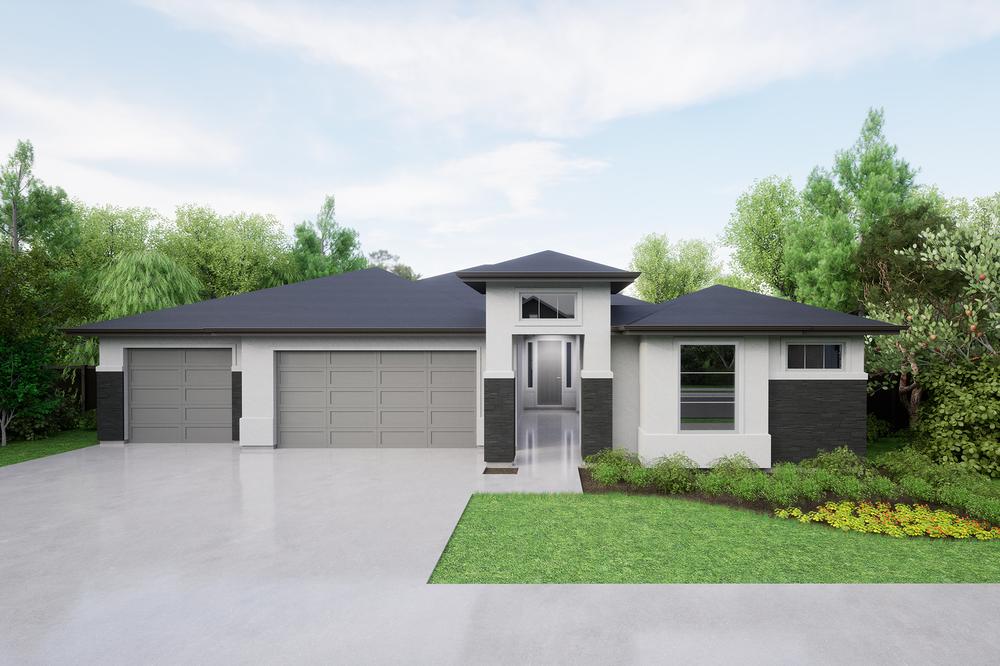 A - Contemporary. 2,528sf New Home in Nampa, ID
