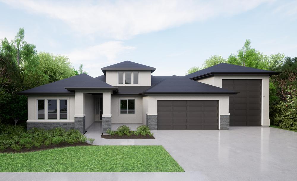 A - Contemporary. New Home in Star, ID