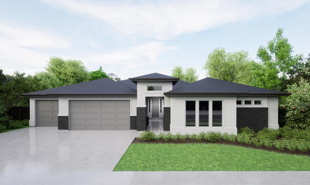A - Contemporary. New Home in Star, ID