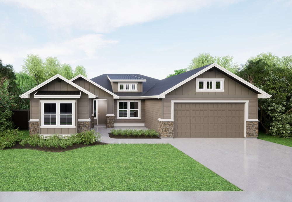B - Craftsman. New Home in Meridian, ID