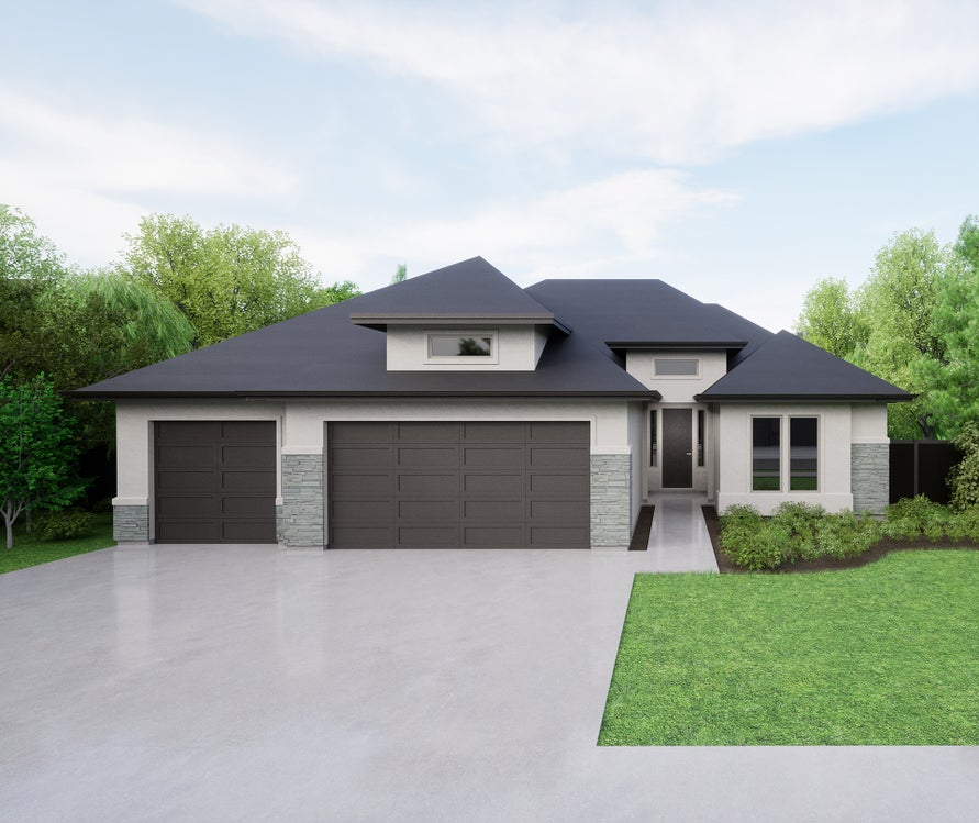 A - Contemporary. Riviera Bonus New Home in Meridian, ID