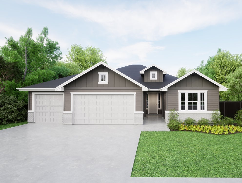 B - Craftsman. Somerset New Home in Meridian, ID