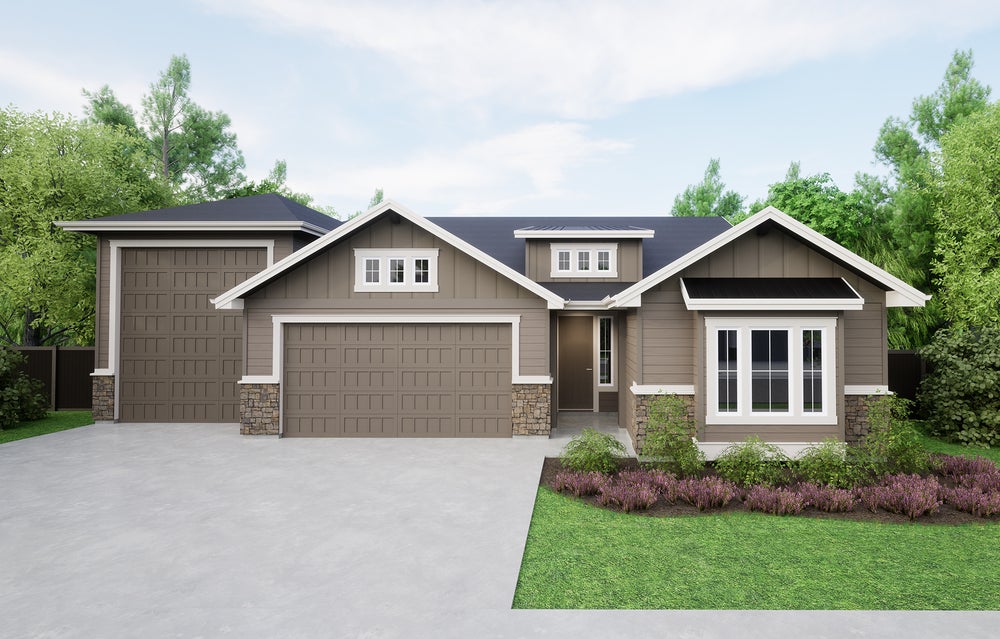 B - Craftsman. 3br New Home in Eagle, ID