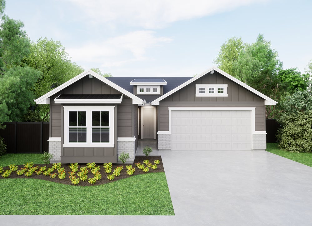 B - Craftsman. Marigold Home with 3 Bedrooms